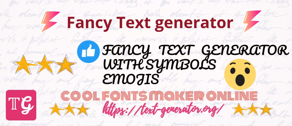 Cool Fancy Text Symbols Generator